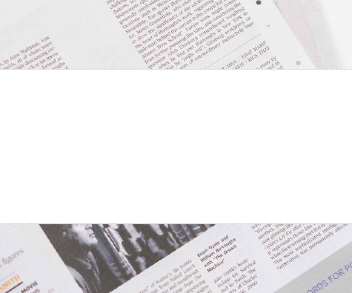 White Bold Journalist LinkedIn Banner